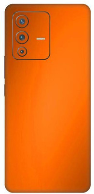 Vcare GadGets Metallic Orange Shining vivo V23 Pro 5G Mobile Skin(Metallic Orange Shining)