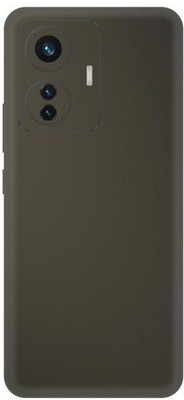 Vcare GadGets iQOO Z6 Metallic Slate Dark Shining Back Side Premium Mobile Skin(Metallic Slate Dark Shining)