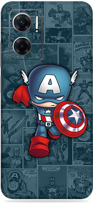 SkinoMania Redmi 11 Prime(5G) Mobile Skin(Multicolor Captain Art)