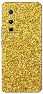 Vcare GadGets V25 Pro Mobile Skin(Glitter Gold)