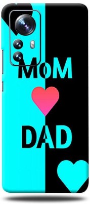 Mclaxa Mi 12 lite 5g, My Mom Dad For redmi 12 lite Mobile Skin(My Mom Dad (Skin Sticker (Not Back Cover))