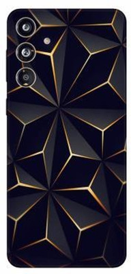 Vcare GadGets Galaxy F55 (5G) Mobile Skin(Black & Gold)