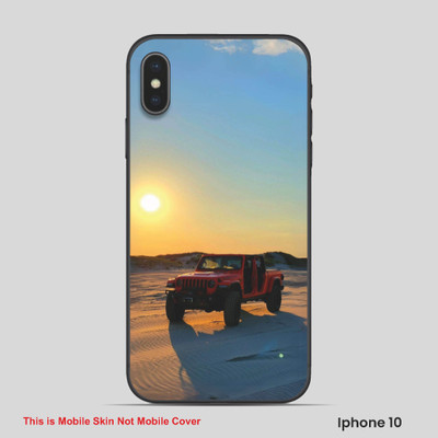 VYBE The Smart Choice iPhone 10 Sport Mobile Skin(Cadmium Orange 2)