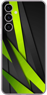 FCS Samsung Galaxy A54 5G Printed Back skin Mobile Skin(Green Texture)