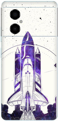 SKINADDA Poco M4 5G Premium Vinyl Mobile Skin(Multicolor)