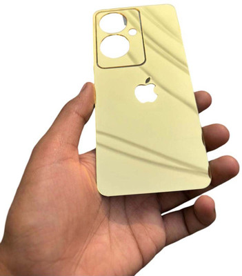 TWUAOP OPPO F25 PRO 5G MOBILE SKIN BACK PANNEL ACRYLIC SHEET Mobile Skin(Gold)