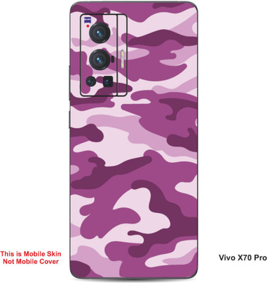 VYBE The Smart Choice Vivo X70 Pro Camouflage Embossed Mobile Skin(Lavender Pinocchio 13)
