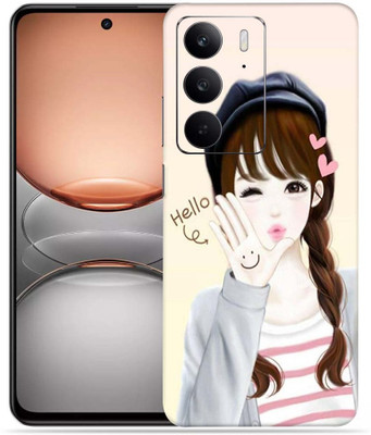 OggyBaba OggyBaba Realme C75 Mobile Skin(Cute-Girl)