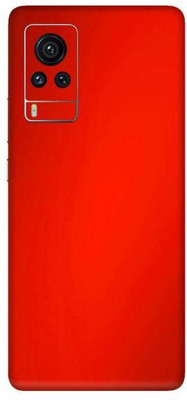 Vcare GadGets Vivo X60 Pro Mobile Skin(Metallic Red Shining)