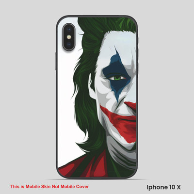 VYBE The Smart Choice iPhone 10X Horror Mobile Skin(Geyser White 3)