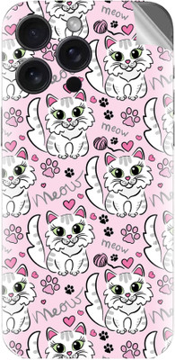 tiddler Apple Iphone 14 Pro Max Mobile Skin(Pink& White)