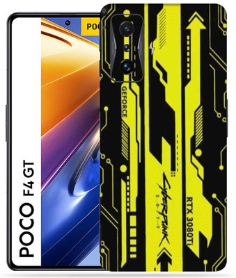 OggyBaba Xiaomi Poco F4 GT Mobile Skin(Cyberpunk Yellow Black)