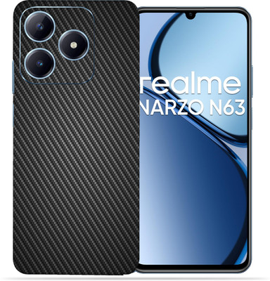 OggyBaba OggyBaba Realme Narzo N63 Mobile Skin(Black CF)