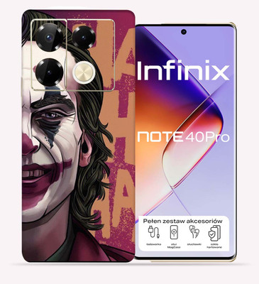 OggyBaba Infinix Note 40 pro 5g Mobile Skin(Half Joker)