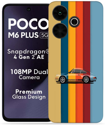 OggyBaba OggyBaba Poco M6 Plus 5g Mobile Skin(Magic-Car)