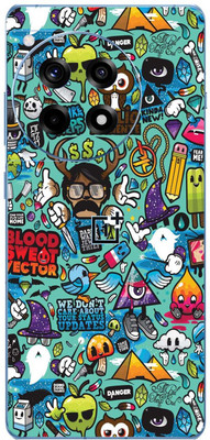 BugguSkin OnePlus 12R 5G Mobile Skin(Ultra Super Dang Dang Skin With High Mattte Finish......)