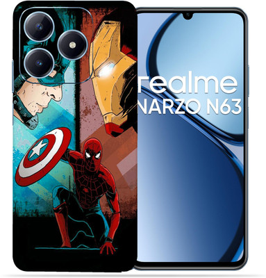 OggyBaba OggyBaba Realme Narzo N63 Mobile Skin(SpiCap Iron)