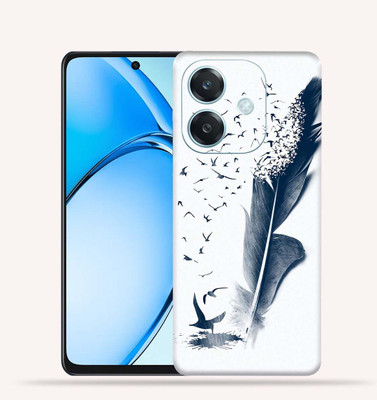 OggyBaba OggyBaba Oppo A3 5g Mobile Skin(Feather-Art)