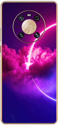 FCS Huawei Mate 40 Printed Back skin Mobile Skin(Sky Red)