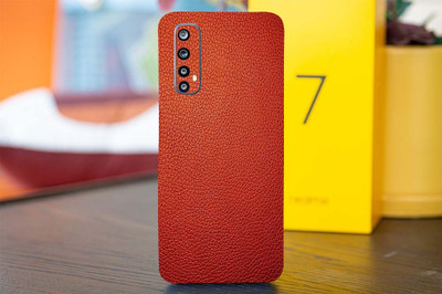 AsSkin Realme 7, real me 7 Mobile Skin(Red)