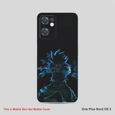 VYBE The Smart Choice One Plus Nord CE2 Goku Mobile Skin Mobile Skin(Picton Blue B2)