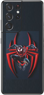 VYBE The Smart Choice galaxy s21 ultra Spider Man Mobile Skin Mobile Skin(Black 493)