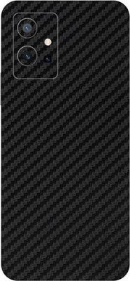Vcare GadGets Fiber Carbon Black vivo T1 5G Mobile Skin(Fiber Carbon Black)
