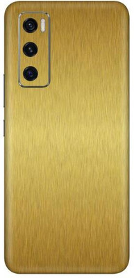 Vcare GadGets Vivo V20 SE Mobile Skin(Brushed Gold)