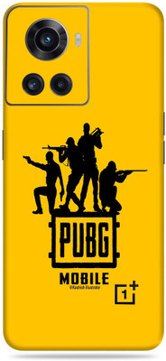 SkinoMania Oneplus 10R-5G Mobile Skin(Multicolor PUBG Squad)