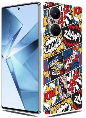 BugguSkin Vivo V29e 5G, vivo v29 e Mobile Skin(Ultra Super Black devil Skin With High Matte Finish.)