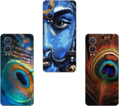 wrap craft VIVO V25 PRO 5G COMBO(PACK OF 3)Camera&Back Protector Premium Vinyl Mobile Skin(Multicolor)