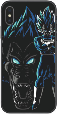 VYBE The Smart Choice iphone xs max Goku Mobile Skin(Black 294)