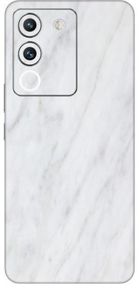 Vcare GadGets White Marble 2 Vivo Y200 5G Mobile Skin(Multicolor)