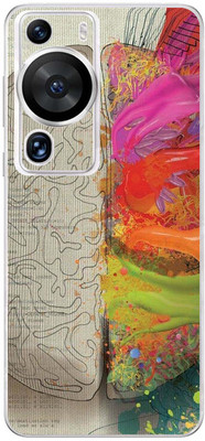 FCS Huawei P60 Pro Printed Back skin Mobile Skin(Super Car)