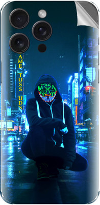 Snooky Apple Iphone 14 Pro Mobile Skin(Blue)