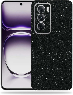 WeCre8 Skin's WeCre8 Skin's Oppo Reno 12 5G Mobile Skin(Black Gliter)