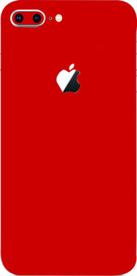 AsSkin Apple iPhone 8 Plus Mobile Skin(Ultra Super Red Matte Skin With High Matte Finish.)