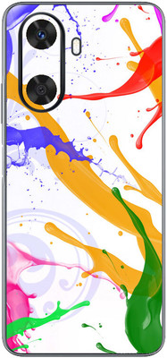 FCS Huawei Enjoy 60 Printed Back skin Mobile Skin(Colour Splash)