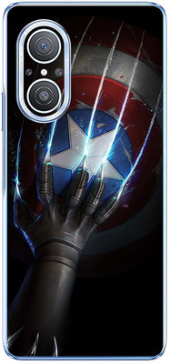 FCS Huawei nova 10 Youth Printed Back skin Mobile Skin(Captan Vs Panther)