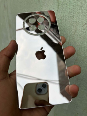TWUAOP REALME C65 5G BACK PANNEL ACRYLIC SHEET Mobile Skin(Silver)