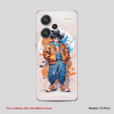 VYBE The Smart Choice Redmi 13 Pro Plus Goku Mobile Skin Mobile Skin(Denim Blue B28)