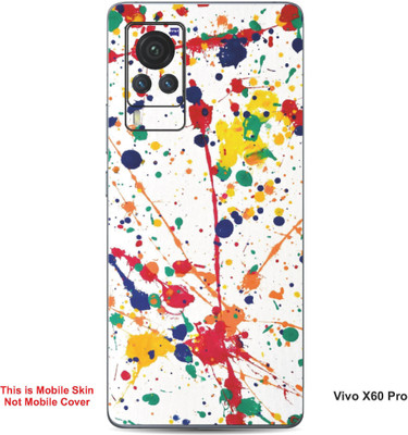VYBE The Smart Choice Vivo X60 Pro Art Embossed Mobile Skin(Soapstone 11)