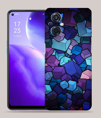 Skinex Oppo-F21s-pro-5g Mobile Skin(Multicolor Mobile Skin With camera protector (Back + Camera + Side))