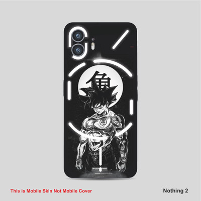 VYBE The Smart Choice Nothing 2 Goku Mobile Skin Mobile Skin(Dark Jungle Black B9)