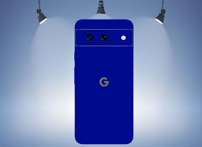 TJ CREATION Google Pixel 8 5G Mobile Skin(Ulltra Super Blue Matte Skin With High Mattte Finish.......)