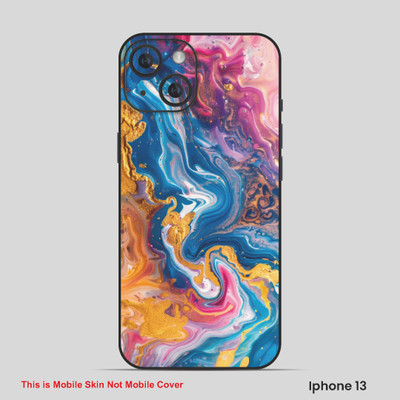 VYBE The Smart Choice iPhone 13 ART Mobile Skin(Multi color SKI E30)