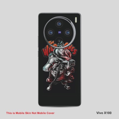 VYBE The Smart Choice Vivo X100 The Wilid One Mobile Skin Mobile Skin(Black Cow A13)