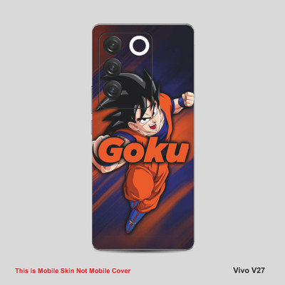 VYBE The Smart Choice Vivo V27 Goku Mobile Skin Mobile Skin(Woody Brown A36)