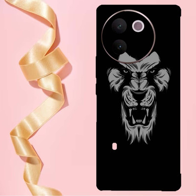 AsSkin Vivo V30e 5G Mobile Skin(Angry Black Loin Skin With High Gloss Matte Finish)