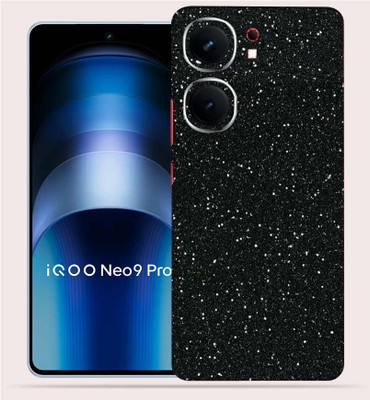 OggyBaba Vivo Iqoo Neo 9 Pro 5g Mobile Skin(Black Gliter)